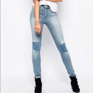 Levi’s high rise skinny